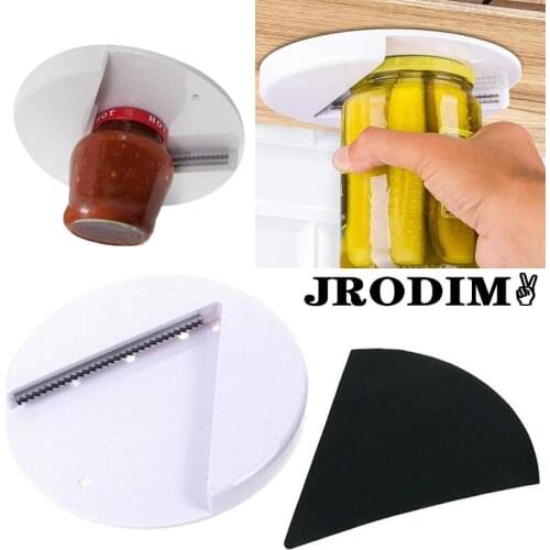 Multifunction The Grip Jar Opener Under Cabinet Lid Opener Can Openers for Any Size Type of Lid Kitchen Tools Gadgets