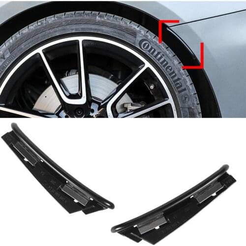 Fender Flare Extension Wheel Eyebrow Protector Lip For Mercedes Benz S205 W205 C200 C250 C300 C43 S213 E200 E250 E300 E43 AMG