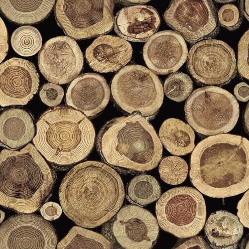 Wood Grain Wallpapers PVC Home Decor Waterproof Contact Paper for Living Room Cafe Bar Background Wallcovering Mural in Rolls