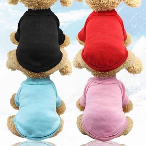 New Dog Clothes for Small Dogs Soft Pet Dog Sweater Clothing for Dog Winter Chihuahua Clothes Classic Pet Outfit Accessories