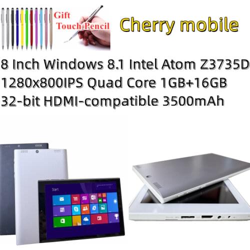 MOMO7W 7 inch windows Tablet PC Quad core 1GB+ 16GB 1024*600 IPS Single cameras Wifi Windows 10 Atom CPU Z3735G HDMI-compatible