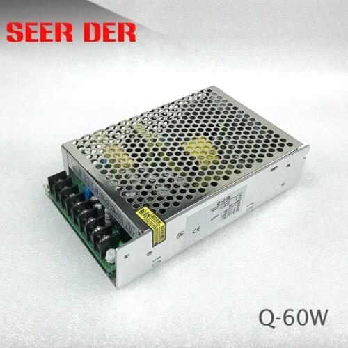 High quality Q-60B led transformer 60w quad output SMPS PSU 5v 12v -5v 24v dc power supply