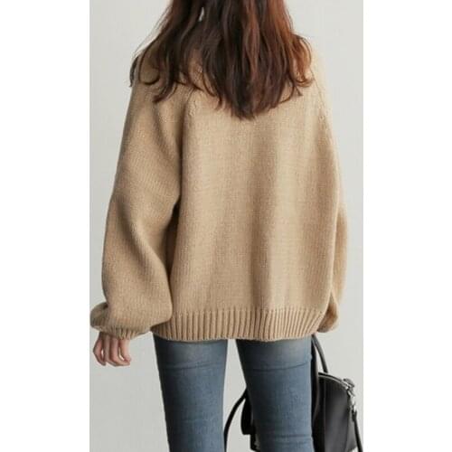 2021 Winter Women Cardigans Cashmere Sweater Knitted Jacket Girls Korean Chic Tops Womans Sweaters Jersey Knit Cardigans