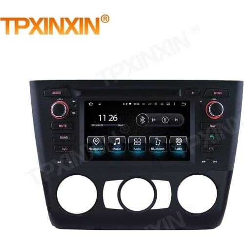 1 Din Carplay Android Radio Receiver Multimedia Stereo For BMW 1 Series E81 E82 E88 2004+ GPS Navi Video WiFi Recorder Head Unit