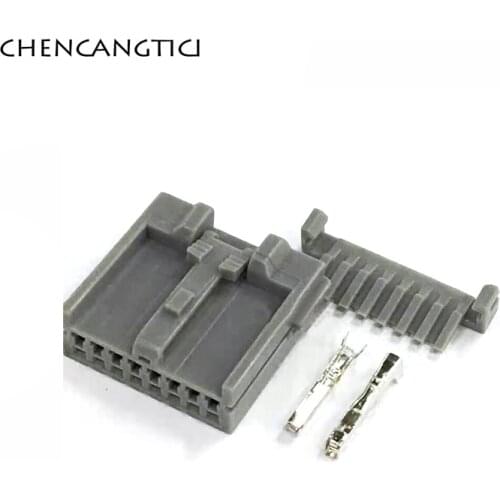 1 Set 8 Pin Way Automotive Wire Harness Connector Plug Car Electrical 1.2 MM Female Socket For Nissan DJ7086A-1.2-21