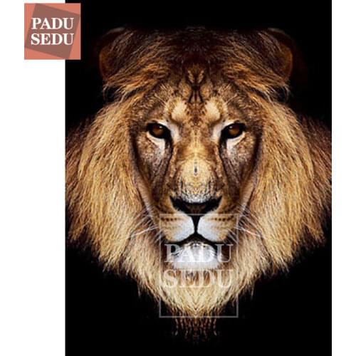 5d Diy Diamond Embroidery Lion Head Sale Full Square Diamond Mosaic Pattern Painting Animals Picture Rhinestones Home Decoration