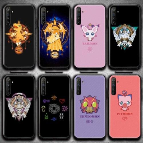 Anime Digimon Japan Phone Case For OPPO Realme 6 Pro C3 5 Pro C2 RENO2-Z A11X XT