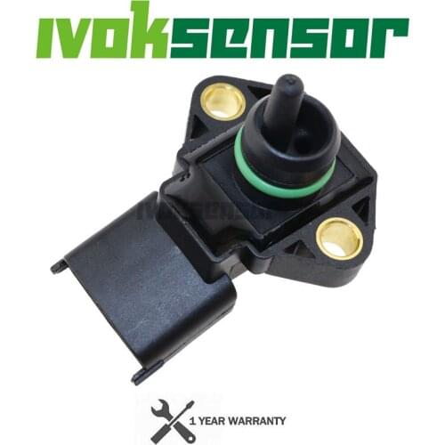 2.5BAR MAP Sensor, Intake Air Manifold Pressure For Chrysler Grand Voyager III Mk II 2.5 TD 0281002205