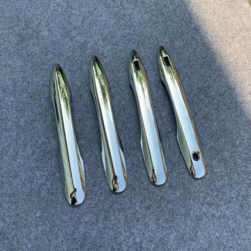 For Toyota Harrier Venza 2020 2021 ABS Chrome Car Door Handle Cover Trim Styling Exterior Accessories Car-styling