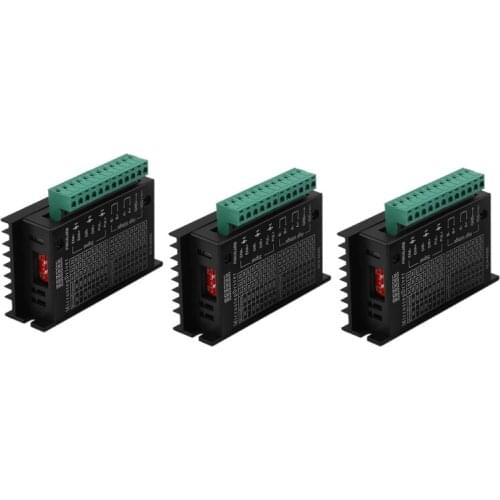 3Pcs 42/57/86 Tb6600 Stepper Motor Driver 32 Segments Upgraded Version 4.0A 42Vdc for Cnc Router