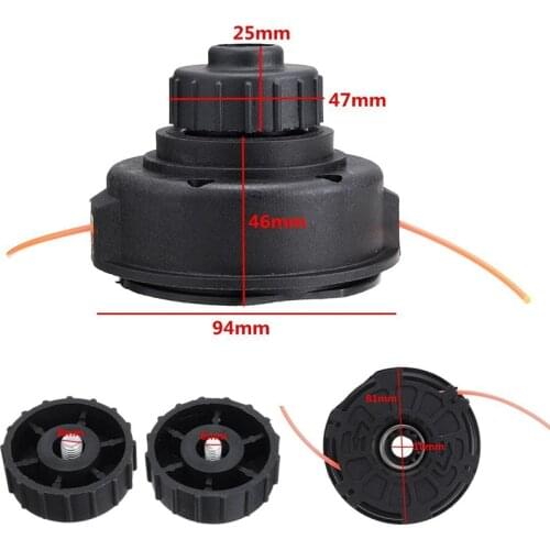 Grass Brush Cutter Trimmer Head Lawn Mower Accessories For RYOBI EXPAND-IT Bump Feed Spool Trimmer Head