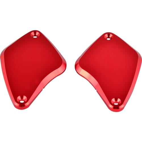 NICECNC Front Brake Clutch Fluid Reservoir Cover Cap Kit For Ducati Diavel Strada AMG Carbon Cromo Aluminum Accessories