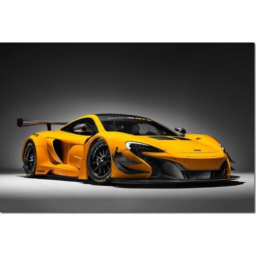 Mclaren 650S GT3 Sport Car Wall Art Posters Canvas Prints Paintings Wall Picture For Living Room Decor