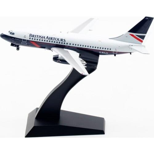 1:200 Scale British Airways B737-200 Airlines Model with Base Alloy Aircraft For Collectible Souvenir Show Gift Toys