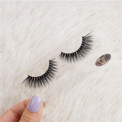 Natural Lashes 3D Mink False Eyelashes Luxury Full Strip Lashes Natural Volume Eyelashes Handmade Faux Cils Makeup Lash