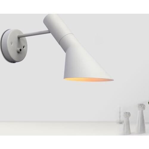 Nordic Designer Iron AJ LED Wall Lamp Wall Light Living Room Bedroom Modern Decor Bedside Lamp Indoor Lighting Wall Sconce Light