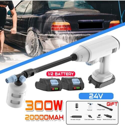 30BAR Portable Wireless High Pressure Washer Foam Generator High Pressure Car Wash Water Gun Spray Gun for Makita Battery