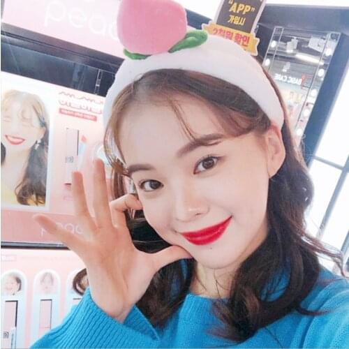 Flannel Cosmetic Headbands Soft Cute Antler Elastic Hair Band Hairlace For Washing Face Shower Spa Makeup Tools Fluffy Hair Band