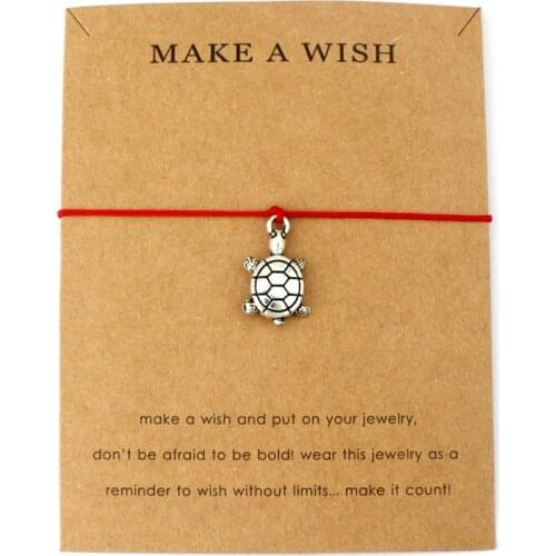 Tortoise Cuckold Sea Turtles Charms Adjustable Bracelets Women Men Love Best Friends Fashion Jewelry Ocean Animal Beach Gift