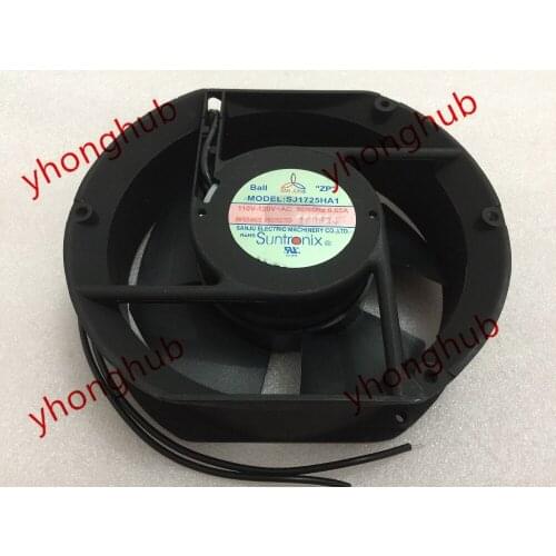 SANJUN SJ1725HA AC 110V-120V 50/60Hz 0.65A 170x170x51mm Server Cooling Fan
