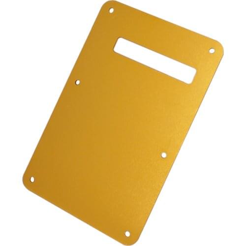 Metal Electric Guitar Tremolo Cavity Cover Back Plate 143 x 92mm, Gold