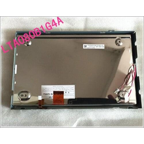 100% New Original Car Navigation 8.0" LCD Screen LTA080B1G4A LCD Display Panel For Car Audio System Replacement