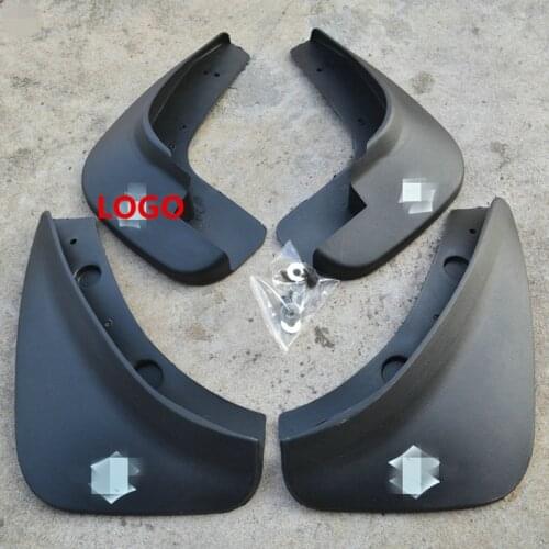 4PCS/SET Mudguard For 2007-2012 SUZUKI SX4 Sedan/Hatchback splash guards Fende soft plastic fender Car block mud plate Mudflaps