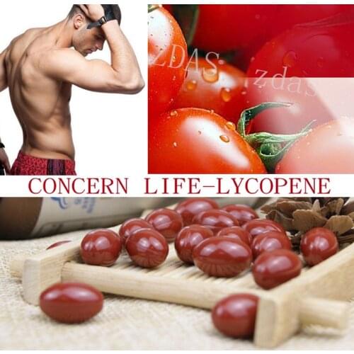 Authentic Lycopene Cure Prostatitis Capsules Improve Sexual Function Increase Erection Penis Sperm Vitality Strong Muscle 60Pill