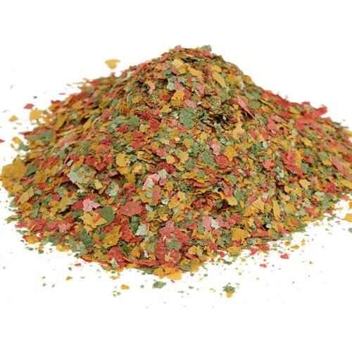 100g Aquarium Fish Food Fish Feeder Tetra Flakes For Tropical Fish Marine Ornamental Small Goldfish Koi Feeding Food