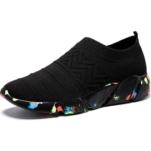 Unisex Lightweight Sneakers Size 35-45 Colorful Fashion Footwear Couples Men Women Breathable Running Shoes Outdoor Walking Shoe