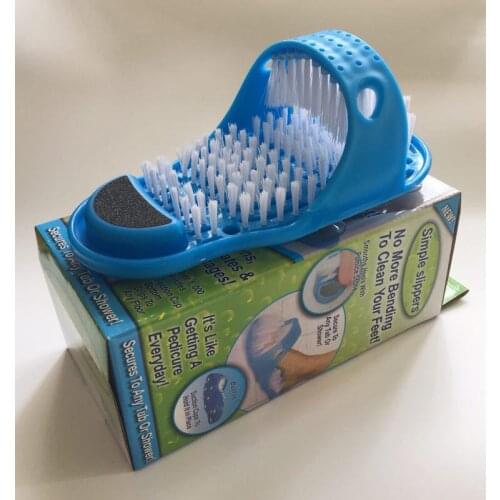 Foot Massager Foot Care Tool Massage Brush Women Men Bath Shoes Non-slip Slipper Pumice Stone Foot Scrubber Brushes