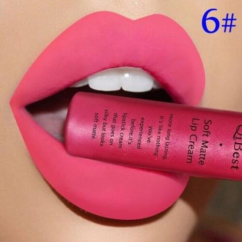Matte Lipgloss Waterproof Lip Tint Long Lasting Lips Tattoo Plumper Lipstick 34 Colors Makeup Lip Gloss Velvet Liquid Lipstick