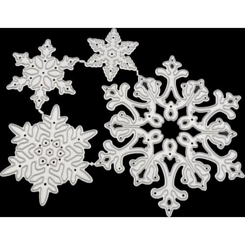 Metal Snowflake set paper die cutting dies for Scrapbooking/DIY Easter wedding Halloween Easter card