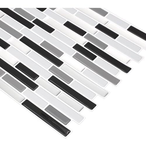 Mosaic tile wall stickers waterproof moisture-proof oil-proof self-adhesive kitchen 3d wall tiles splash-proof tiles