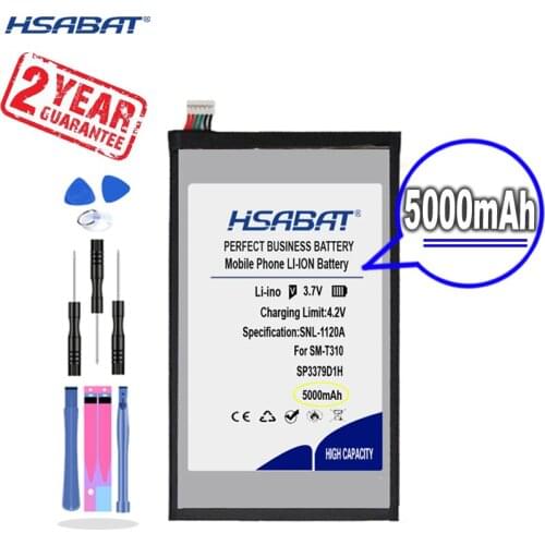 New Arrival [ HSABAT ] SP3379D1H Battery for Samsung Galaxy Tab 3 8.0 T4450 SM-T310 SM-T311 SM-T315 Galaxy Tab 4 Tablet PC