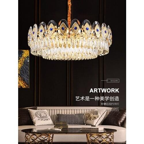 Modern Luxury Chandelier Bedroom Dining Room Living Room Luminaires Nordic Post-modern Crystal Creative New Chandelier Lighting