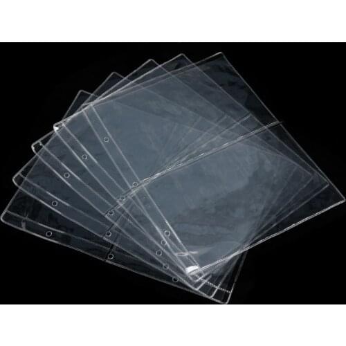 Album Pages 2 Pockets Money Bill Note Currency Holder Storage Collection 1 Sheet New M09 dropshipping