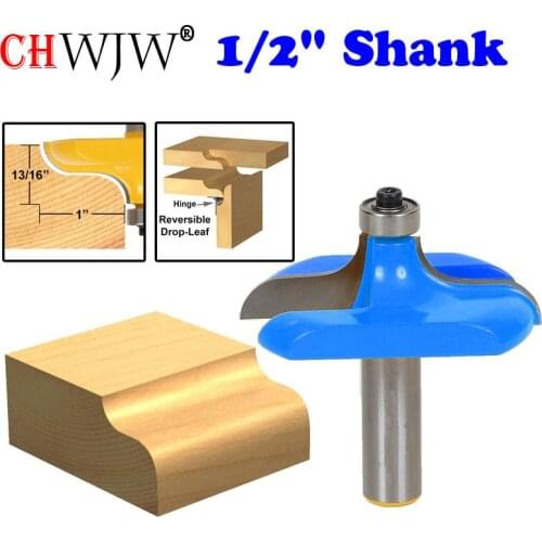 1Pc Traditional Table Edge Router Bit - 1/2" Shank Line knife Woodworking cutter Tenon Cutter for Woodworking Tools