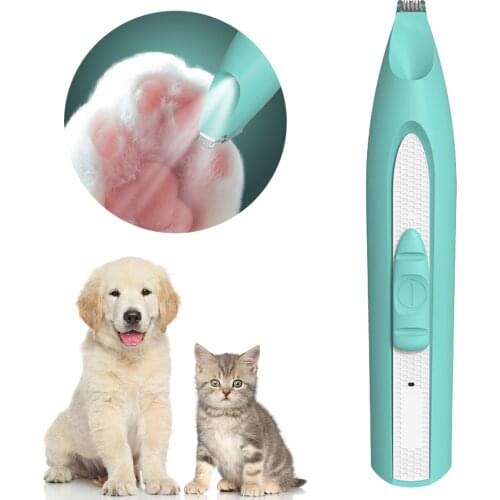 Dog Cat Foot Hair Trimmer Pet Grooming Tool Electrical Hair Clipper Shaving Cat Supplies Clipper Shaver Foot Hair Scissors Blade