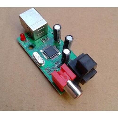 USB sound card USB to coaxial /digital fiber / SPDIF / DTS/ AC3 conversion board support WAV, APE, FLAC, MP3 audio