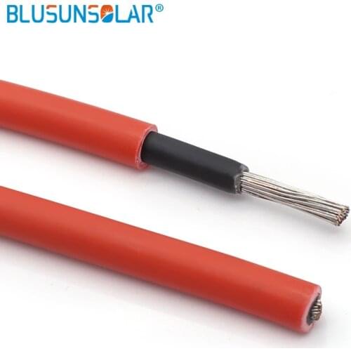XLPE solar cable 2.5mm2/14AWG 250meter/roll PV cable,Red and Black Welding Lead & Car Battery Copper Cable Wire
