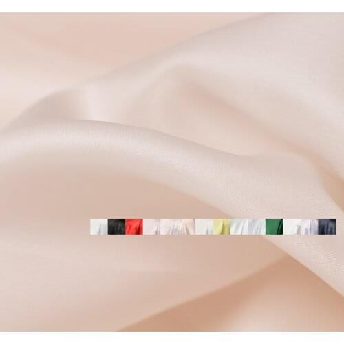 Red Raspberry 12momme Organza Satin Silk 100%Silk Garment Materials Han Chinese Clothing Women Dress Freeshipping