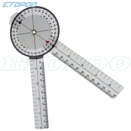 10pcs/lot! Medical Ruler Goniometer, Angle ruler, PVC Ruler