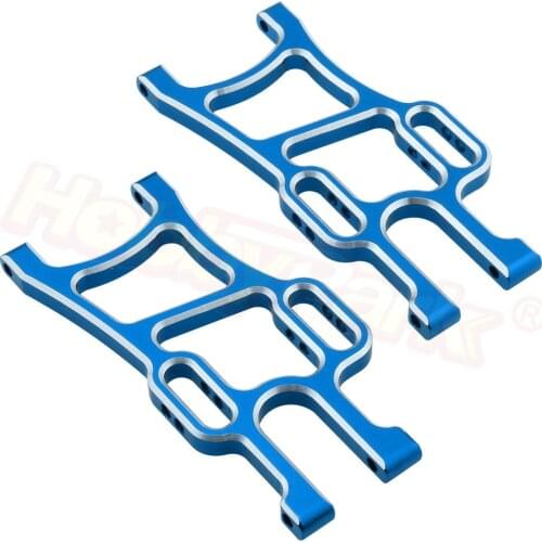 108819 Aluminum Front Lower Arms (L/R) For RC 1:10 Redcat Volcano Epx (PRO) Exceed Infinity EP Monster Truck Blue / Purple