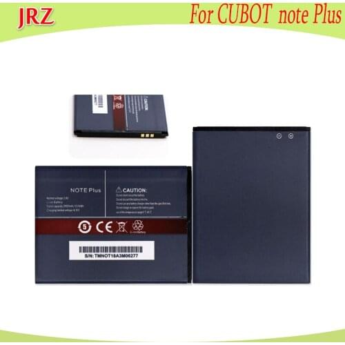 JRZ 3.8V 2800mAh battery For CUBOT note Plus phone Replacement Batteries Bateria Battery