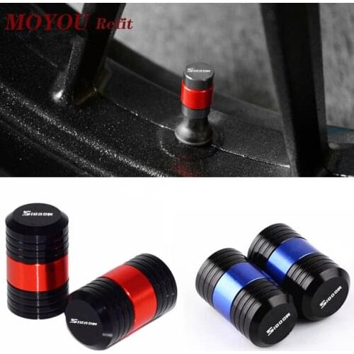 For BMW S1000R Motorcycle CNC Aluminum Accessorie Wheel Tire Valve Stem Caps CNC Airtight Covers