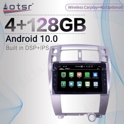 Carplay 4+128GB For Hyundai Tucson 2006-2013 Android Radio Tape Recorder Car Multimedia Player Stereo Head Unit GPS Navi No 2din