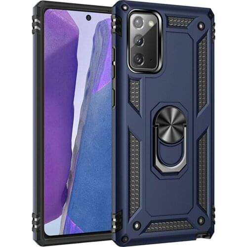 Kickstand Phone Case For Samsung S10 plus Galaxy S20 plus Note 20 Ultra S20 5G Shockproof Magnetic Ring Holder Silicone Case