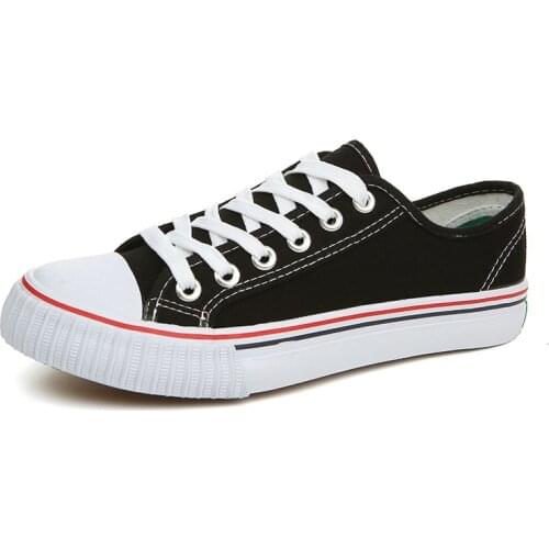 EXCARGO Couple Canvas Shoes Vulcanize Classic Mens Sneakers Flats Spring New 2020 Male Fashion Sneakers Canvas Flat Shoes