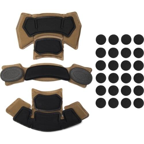 Memory Foam Waterproof Airsoft Paintball Helmet Pads Universal Tactical Protection Mat Liner for ACH MICH FAST Team Wendy